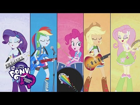 Equestria Girls - Rainbow Rocks - 'As Awesome As I Wanna Be' Music Video