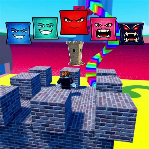 Rainbow 99 Nights VS Tsunami🌊