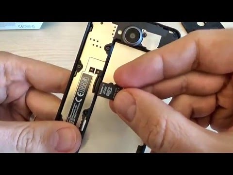 Microsoft Lumia 650 - How to Insert SIM card and memory card