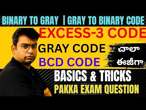 gray code|excess-3 code|Bcd code|Binary to Gary code |gray to binary #gary_code #excess-3 #bcd_code