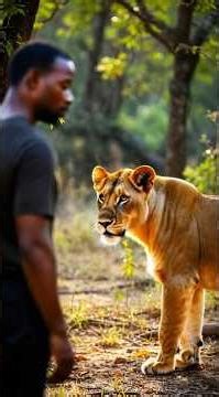What to do if a lion chases you? Face to Face With a Lion: Do This to Survive!