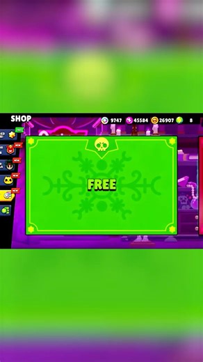 FREE GIFT!!😳🎁 #brawlstars