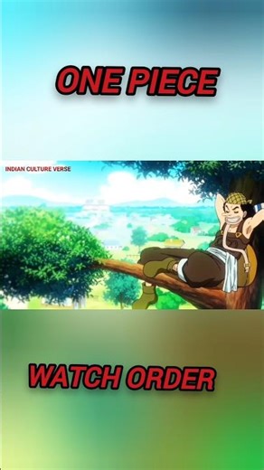 “One Piece Watch Order 2025 🔥 (Anime + Movies)”