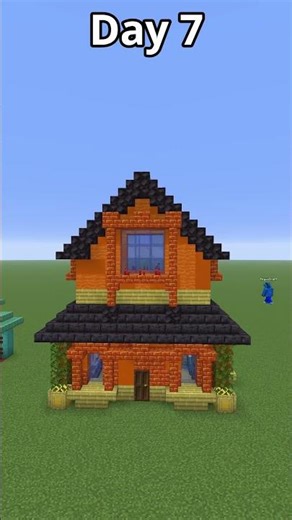 Day 7 of me learning how to build #minecraft #shorts