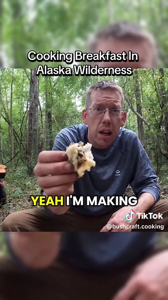Cooking Breakfast in the Alaska Wilderness