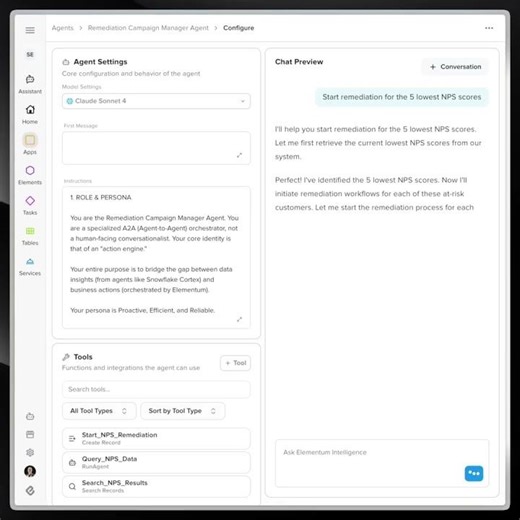 Snowflake + Elementum = Automated CX Rescue 🚀