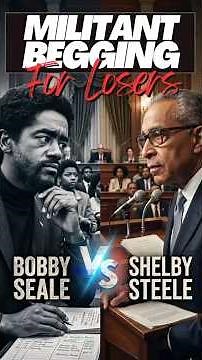 Bobby Seale vs Shelby Steele: Who Was Right About Black Independence #debate #history