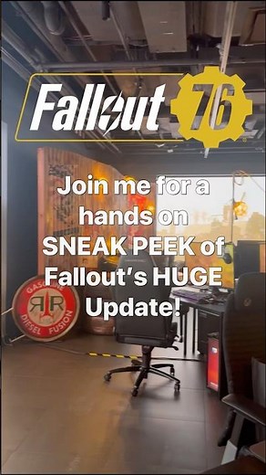 PLAYING THE MASSIVE FALLOUT 76 UPDATE ON A SECRET PREVIEW IN NYC!!