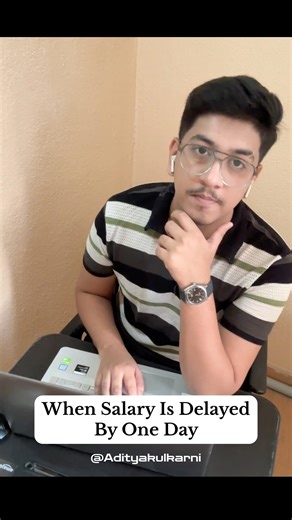 Bas 1 din salary late ho jaye… 💀😂 #shorts #corporate #memes #ytshorts