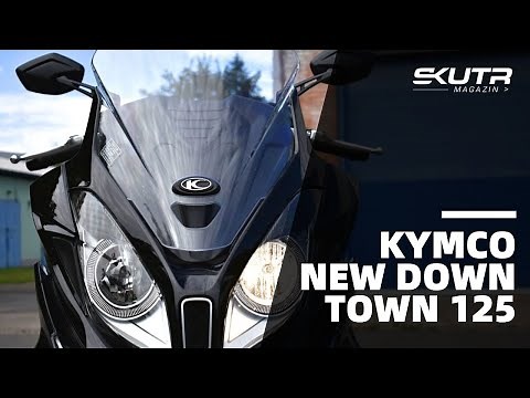 Test: Kymco New Downtown 125i ABS. Inovovaný bestseller z Taiwanu