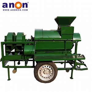 [Hot Item] Anon Farm Machine Diesel Maize Thresher Rice Wheat Grain Maize Thresher Machine