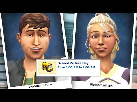 How To CREATE High School Year Book Photos IN GAME! 📷