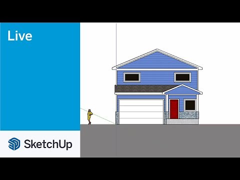 Modeling Building Facades in SketchUp Live!