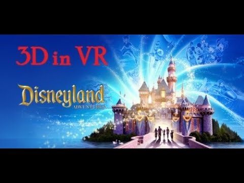 Disneyland Adventures - 3D in VR - Geo-11 3D Driver - TAB / OU 3D