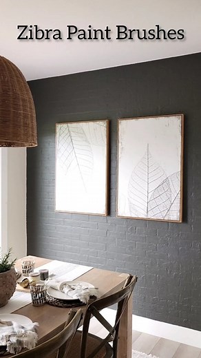 25K views · 270 reactions | Painted Faux Brick Wall ✨️A|D When...