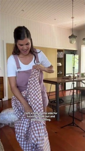How to make a trampoline ottoman!!!!