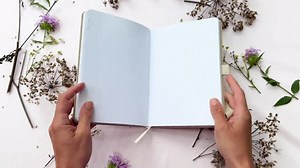 Peony - Dot Grid Notebook, Dotted Paper Journal, Floral Stationery, Writing Journal, Monthly Planner, Personal Organization Notebook, Plan - Etsy