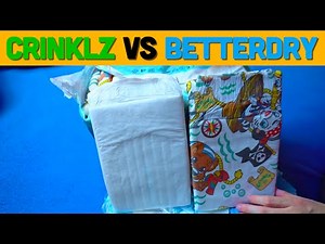 Crinklz vs BetterDry M10 im Test: Welche Windel ist besser? Erwachsenenwindeln mit Folie Vergleich