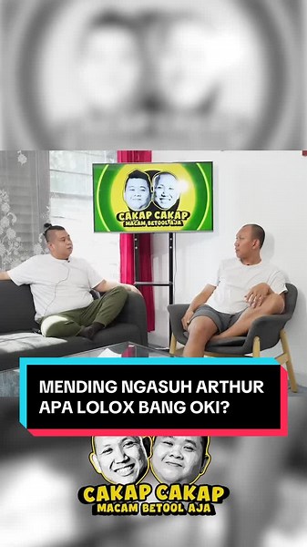 Ditanya susahan ngasuh arthur atau lolox oki langsung gas