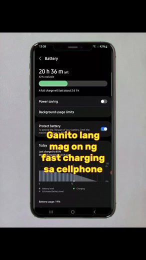 Paano i on ang past charnging ng cellphone #tutorial | Edwin Neri