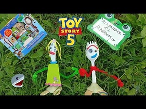 I made Forky and Karen from Toy Story 5 / Toy Story 5 creativity set - Unboxing/Review