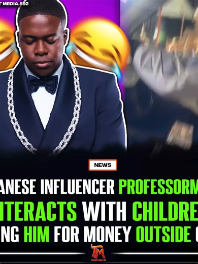 GAME Professor Moree recently had a run-in with some local child hustlers after leaving a club Who do you all think deserves the money? #turbulentmedia592