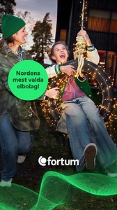Enkelt, snabbt och tryggt. Byt till Fortum och börja året med full koll på elen ⚡✅ | Fortum