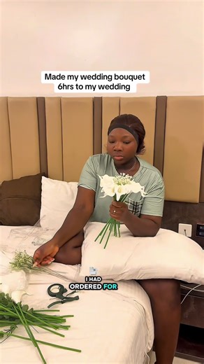 Lilian A.N 💎🇳🇬🇬🇧 on Instagram: "Only when I thought I have seen it all, 48 hours to my wedding, I had no hope for a wedding bouquet…I had to unlock my creative spirit last minute…I hope this exceeded your expectation 🤭 Share your thought in the comment section ❤️ #fyp #reels #laforever25 #onexperience2025"