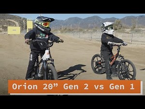 Orion e20 Xtreme vs 2023 20" Gen 1 Electric Balance Bike Comparison