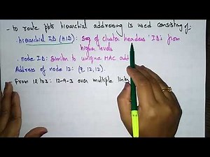 Hierarchical routing protocol | Adhoc Networks | Lec-24 | Bhanu Priya