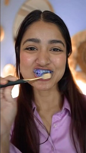 Trying Viral Purple Toothpaste by Colgate for The First Time 😱 ft. ‪@ColgateIndia‬