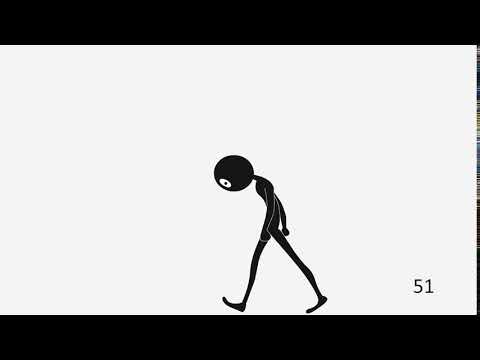 [2D Animation] Sad Walk Cycle