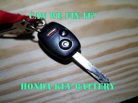 Can we fix it? Honda Pilot Key FOB Not Responding to Clicks - Battery Change