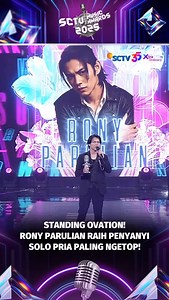 8.5K reactions · 44 shares | Selamat kepada Rony Parulian yang berhasil membawa pulang penghargaan “Penyanyi Solo Pria Paling Ngetop” di SCTV Music Awards 2025  Konsistensi, kualitas vokal, dan dukungan dari para penggemar membawanya meraih posisi puncak  #SCTVSpesial #SCTVMusicAwards2025 #SMA2025 #RonyParulian | SCTV | Facebook