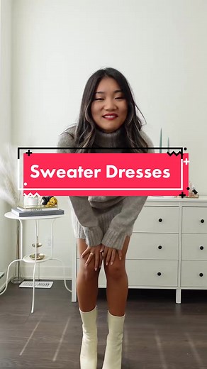 Stylish Sweater Dresses Try-On Haul | Petite Fall Fashion