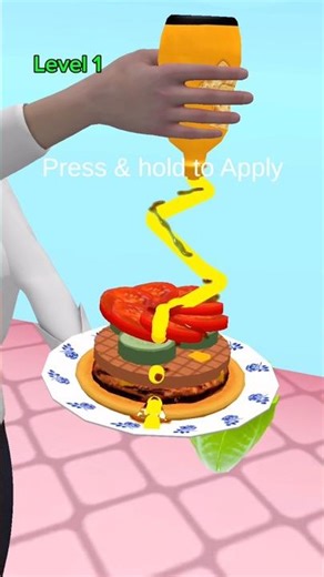 Burger maker game level 1 gameplay #games
