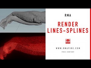 Render lines - curves in Houdini and redshift | FREE TUTORIAL
