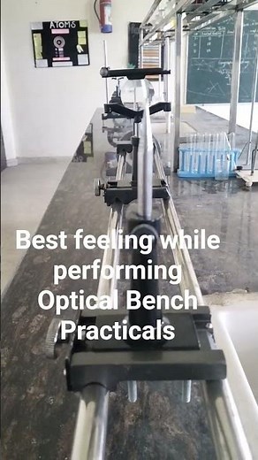 # Experiment # physics practical # To find the focal length of a given convex lens