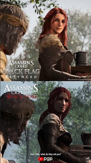 Assassin's Creed Black Flag vs Resynced Anne Bonny