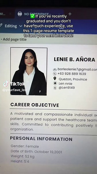 Crafting a Strong Resume for Fresh Graduates
