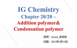 Chapter 20 Polymer