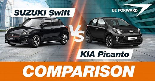 Suzuki Swift vs Kia Picanto Comparison