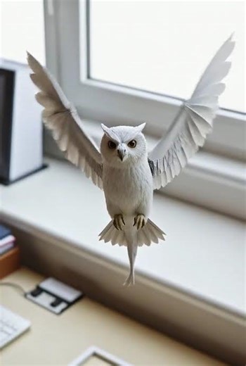 Magic Paper Transforms Into Owl… Then Dragon! 🦉🐉✨