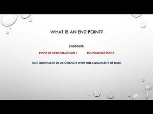 Volumetric analysis Introduction