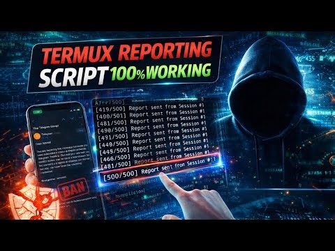 telegram termux script | telegram termux | telegram channel report termux | Group report #termux