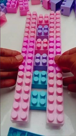 Extremely Satisfying LEGO rel Train Build | Relaxing DIY Creation #buildingblocks