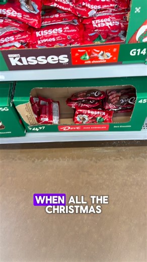 Stock up on Christmas candy when it goes on sale! Use the red wrapped candy for Valentine’s Day and the gold and green for St. Patrick’s Day 🙌🤩 #tipsandtricks #christmassales #ChristmasSavings | Steph Gigliotti Real Life Recipes