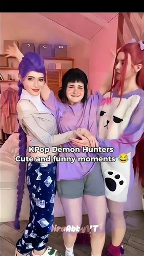 KPop Demon Hunters cute and funny moments 😂 pt101 #kpdh #kpop #kpopdemonhunters #cosplay #rumi #jinu
