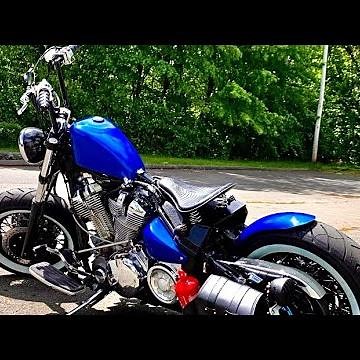 Yamaha Road Star bobber build