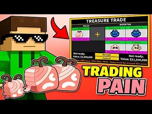OMG..What People Trade For PAIN REWORK 🤑*Getting Reworked* (Blox Fruits Trading PAIN Fruit)